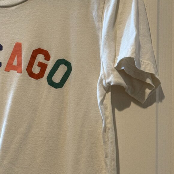 Alice & Wonder | Sweet Home Chicago Tee | Ivory | Size: S - Picture 7 of 9